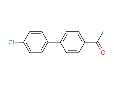 Molecular Structure of 5002-07-3 (1-(4'-CHLORO-BIPHENYL-4-YL)-ETHANONE)