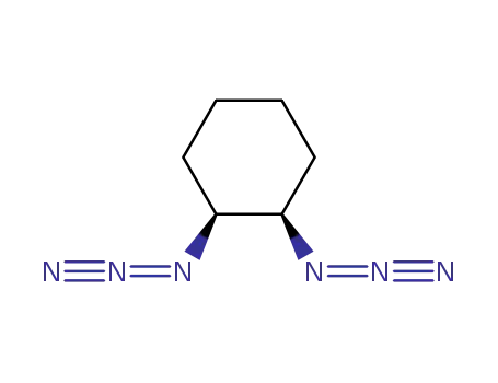 Molecular Structure of 10027-79-9 (Cyclohexane, 1,2-diazido-, (1R,2S)-rel-)