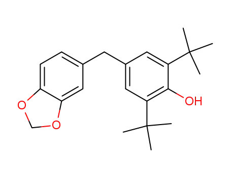 4-(1,3-benzodioxol-5-ylmethyl)-2,6-di-tert-butylphenol