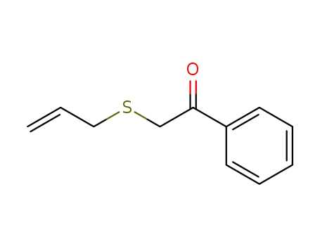 Molecular Structure of 64878-08-6 (1-phenyl-2-(prop-2-en-1-ylsulfanyl)ethanone)