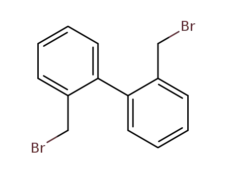 Molecular Structure of 38274-14-5 (2,2'-BIS(BROMOMETHYL)-1,1'-BIPHENYL)