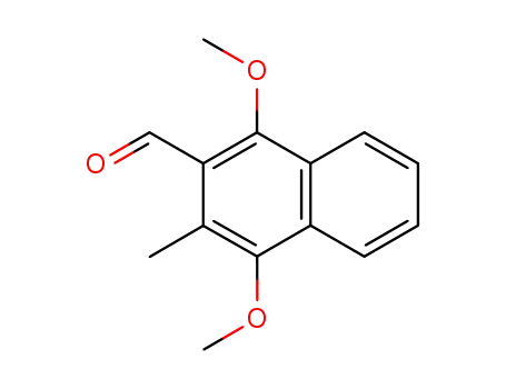 1,4-dimethoxynaphthalene-3-methyl-2-carboxaldehyde