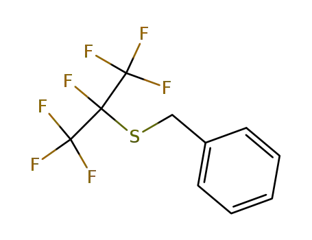 benzyl perfluoroisopropyl sulfide