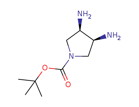 tert-butyl cis-3,4-diaminopyrrolidine-1-carboxylate