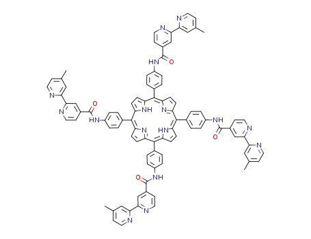 5,10,15,20-tetrakis[4-(4-methyl-2,2'-pibyridine-4'-carboxyamidyl)phenyl]porphyrin