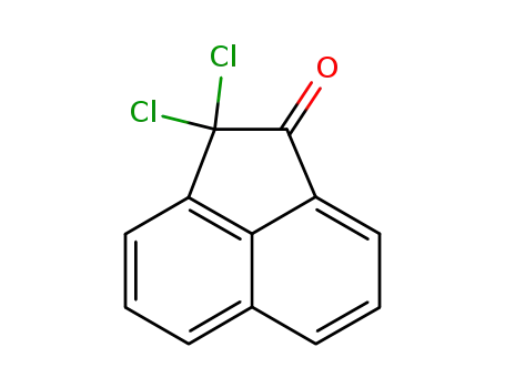 Molecular Structure of 13152-85-7 (2,2-dichloroacenaphthylen-1(2H)-one)