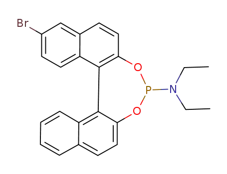 (S)-6'-bromo-2-(diethylamino)-dinaphtho[2' ,1'-d:1'',2''-f][1,3,2]dioxaphosphepine