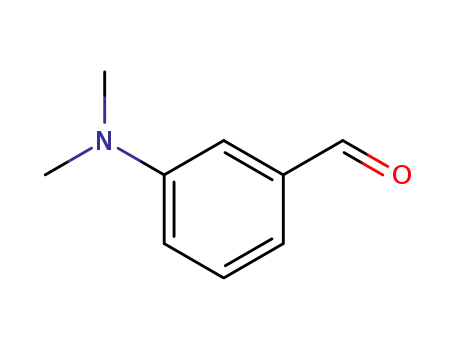 Molecular Structure of 619-22-7 (3-(DIMETHYLAMINO)BENZALDEHYDE)