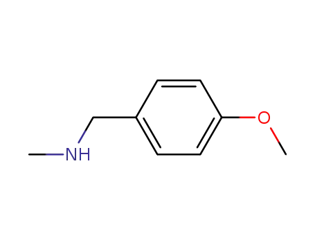 Molecular Structure of 702-24-9 (N-(4-Methoxybenzyl)-N-methylamine)