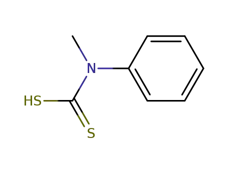 Molecular Structure of 37600-51-4 (Carbamodithioic acid, methylphenyl-)