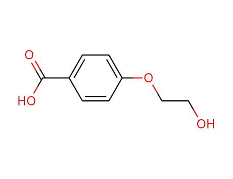 Molecular Structure of 1711-24-6 (4-(2-HYDROXY-ETHOXY)-BENZOIC ACID)