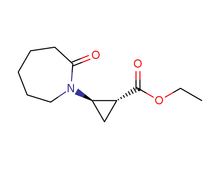 ethyl (1R,2R)-2-(2-oxoazepan-1-yl)cyclopropane-1-carboxylate
