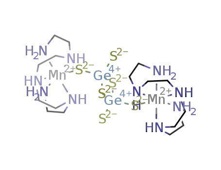 [Mn(II)(tetraetylenepentamine)]2(μ2-Ge2S6)