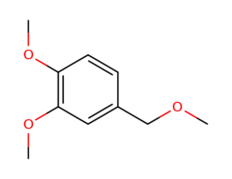 Molecular Structure of 3840-28-6 (1,2-dimethoxy-4-(methoxymethyl)benzene)