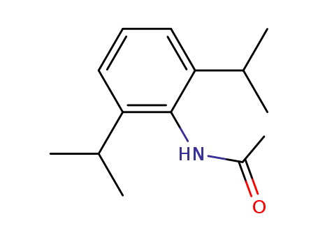 Molecular Structure of 16637-13-1 (Acetamide, N-[2,6-bis(1-methylethyl)phenyl]-)