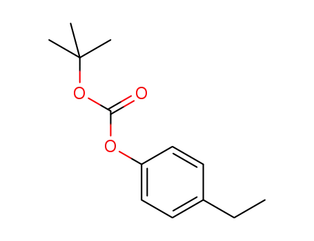Molecular Structure of 224824-55-9 (Carbonic acid, 1,1-dimethylethyl 4-ethylphenyl ester)