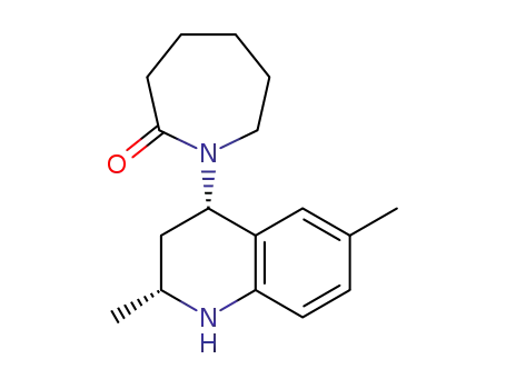 cis-1-(2,6-dimethyl-1,2,3,4-tetrahydroquinolin-4-yl)azepan-2-one