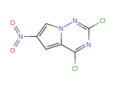 2,4-Dichloro-6-nitropyrrolo[2,1-f][1,2,4]triazine 1160995-45-8