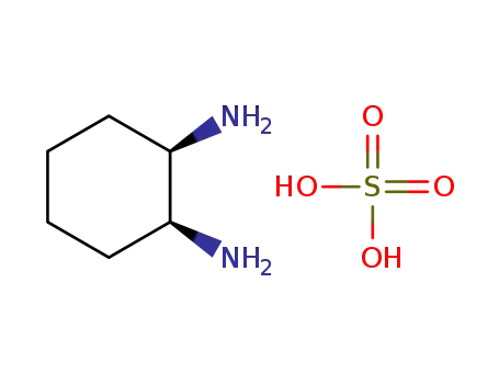 Molecular Structure of 65433-80-9 (1,2-CYCLOHEXANEDIAMINE SULFATE)