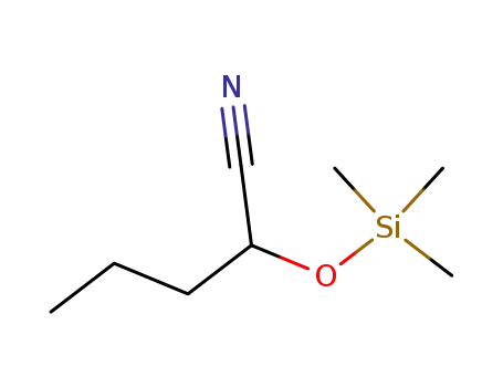 2-Trimethylsilanyloxy-pentanenitrile