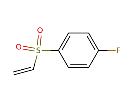 Molecular Structure of 28122-14-7 (Benzene, 1-(ethenylsulfonyl)-4-fluoro-)
