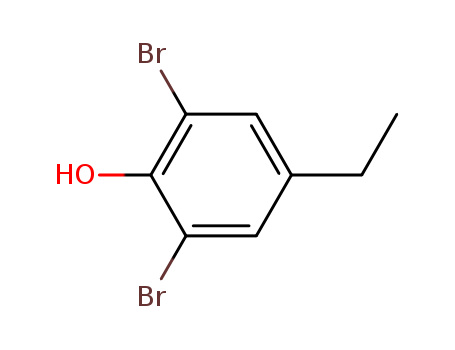 Phenol,2,6-dibromo-4-ethyl-