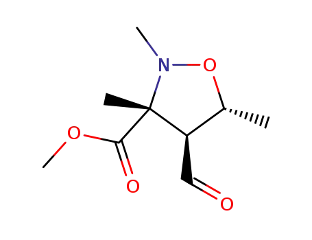 (3R,4S,5R)-methyl 4-formyl-2,3,5-trimethylisoxazolidine-3-carboxylate