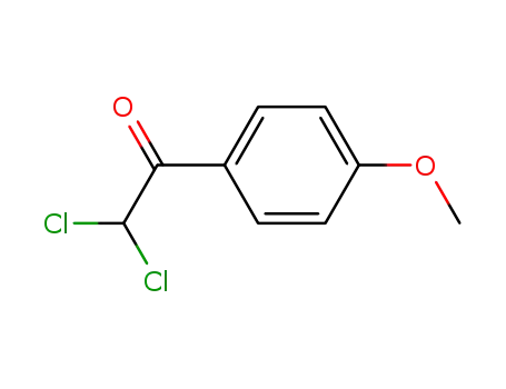 Molecular Structure of 29003-60-9 (Ethanone, 2,2-dichloro-1-(4-methoxyphenyl)- (9CI))