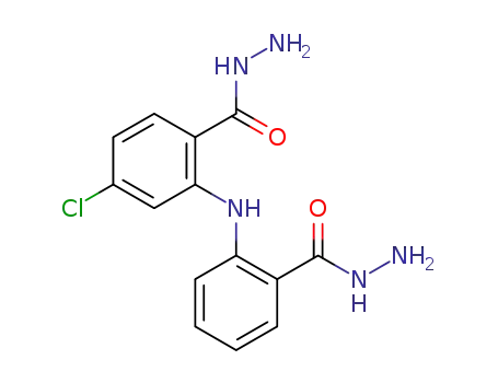 4-chloro-2-[2-(hydrazinecarbonyl)phenylamino]benzohydrazide