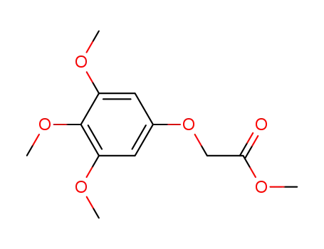 Molecular Structure of 24789-74-0 (Acetic acid, (3,4,5-trimethoxyphenoxy)-, methyl ester)