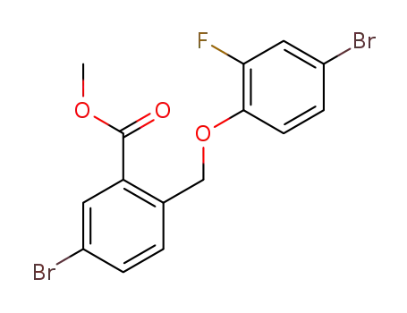 methyl 5-bromo-2-((4-bromo-2-fluorophenoxy)methyl)benzoate