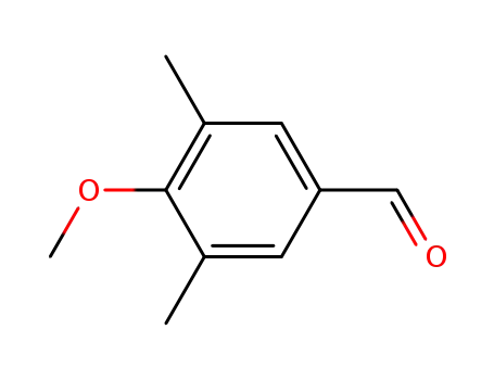 Molecular Structure of 39250-90-3 (3,5-DIMETHYL-4-METHOXYBENZALDEHYDE)