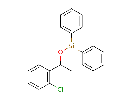 (1-(2-chlorophenyl)ethoxy)diphenylsilane