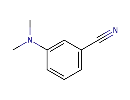 Molecular Structure of 38803-30-4 (3-(Dimethylamino)benzonitrile)