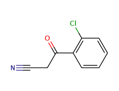 Molecular Structure of 40018-25-5 (2-CHLOROBENZOYLACETONITRILE)