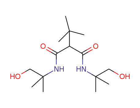2-tert-butyl-N,N'-bis(1-hydroxy-2-methylpropan-2-yl)malonamide