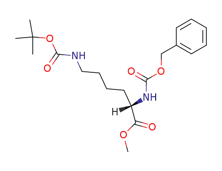 (S)-Methyl 2-(((benzyloxy)carbonyl)amino)-6-((tert-butoxycarbonyl)amino)hexanoate