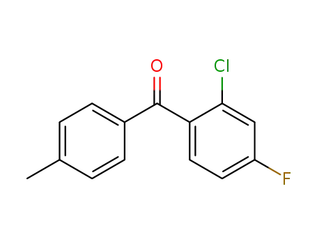 2-chloro-4-fluoro-4'-methylbenzophenone