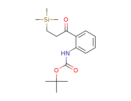 2-(3'-trimethylsilylpropionyl)-N-Boc-aniline
