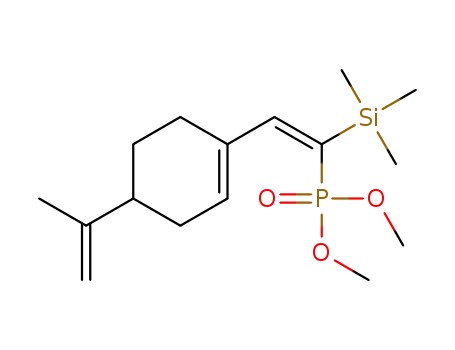 (Z)-4-isopropenyl-1-(2-(dimethylphosphono)-2-(trimethylsilylvinyl))cyclohexene