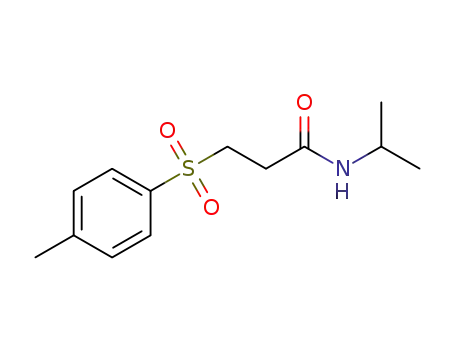 N-isopropyl-3-tosylpropanamide