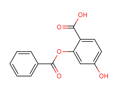 Molecular Structure of 54930-57-3 (Benzoic acid, 2-(benzoyloxy)-4-hydroxy-)