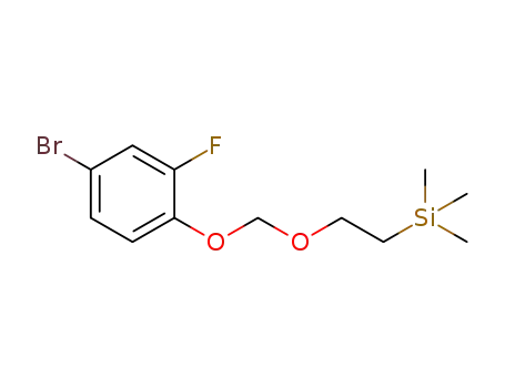 (2-((4-bromo-2-fluorophenoxy)methoxy)ethyl)trimethylsilane