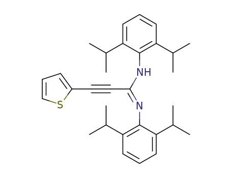 (E)-N,N'-bis(2,6-diisopropylphenyl)-3-(2-thiophenyl)propiolamidine