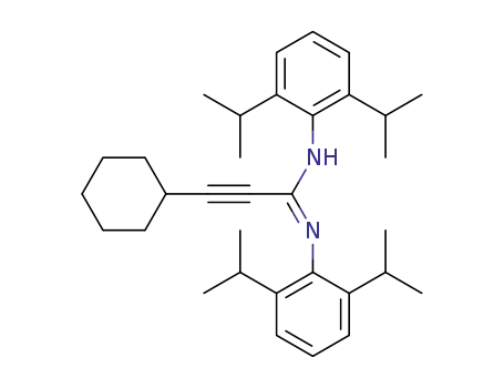 (E)-3-cyclohexyl-N,N'-bis(2,6-diisopropylphenyl)propiolamidine