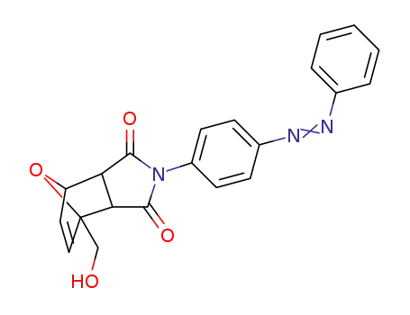 4-aza-1-hydroxymethyl-10-oxa-3,5-dioxo-4-N-(p-phenylazophenyl)tricyclo[5.2.11.7.02.6]dec-8-ene
