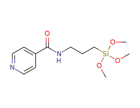N-(3-(trimethoxysilyl)propyl)isonicotinamide