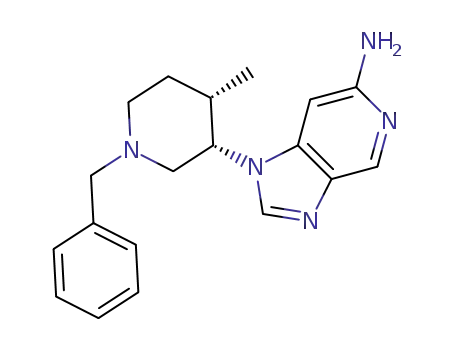 cis-1-(1-benzyl-4-methylpiperidin-3-yl)-1H-imidazo[4,5-c]pyridin-6-amine