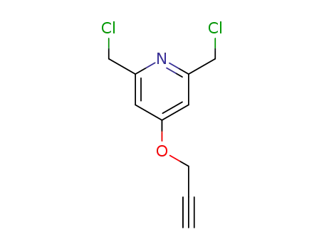 2,6-bis(chloromethyl)-4-(prop-2-yn-1-yloxy)pyridine