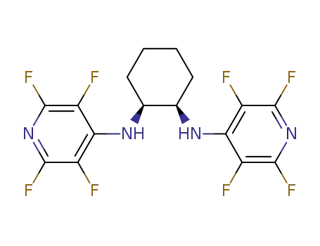 cis-N,N’’-bis(2,3,5,6-tetrafluoropyridin-4-yl)cyclohexane-1,2-diamine
